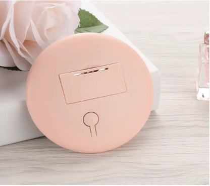 QuickGlam Rechargeable LED Makeup Mirror | HD Portable Beauty Mirror